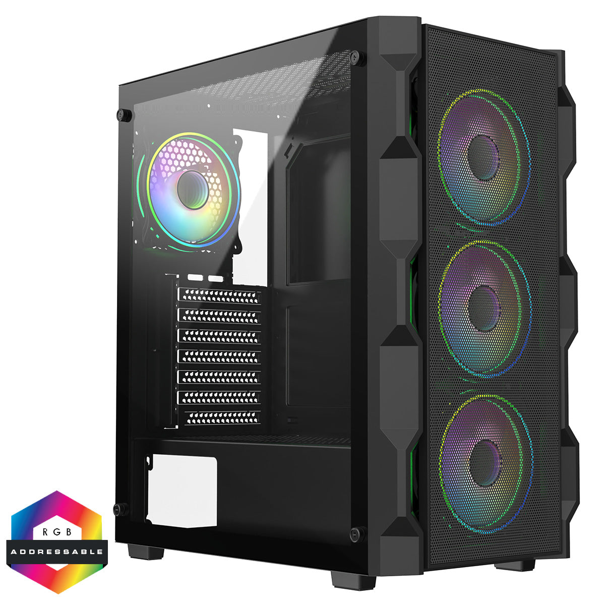 Gaming PC RTX 5070 Ti AMD Ryzen 7 9800X3D 48GB DDR5 2TB SSD Win 11 Pro WiFi