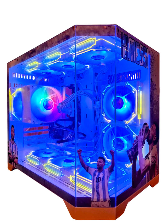 Gaming PC AMD Ryzen 7 7800X3D 32GB Lionel Messi Windows 11 Pro SSD
