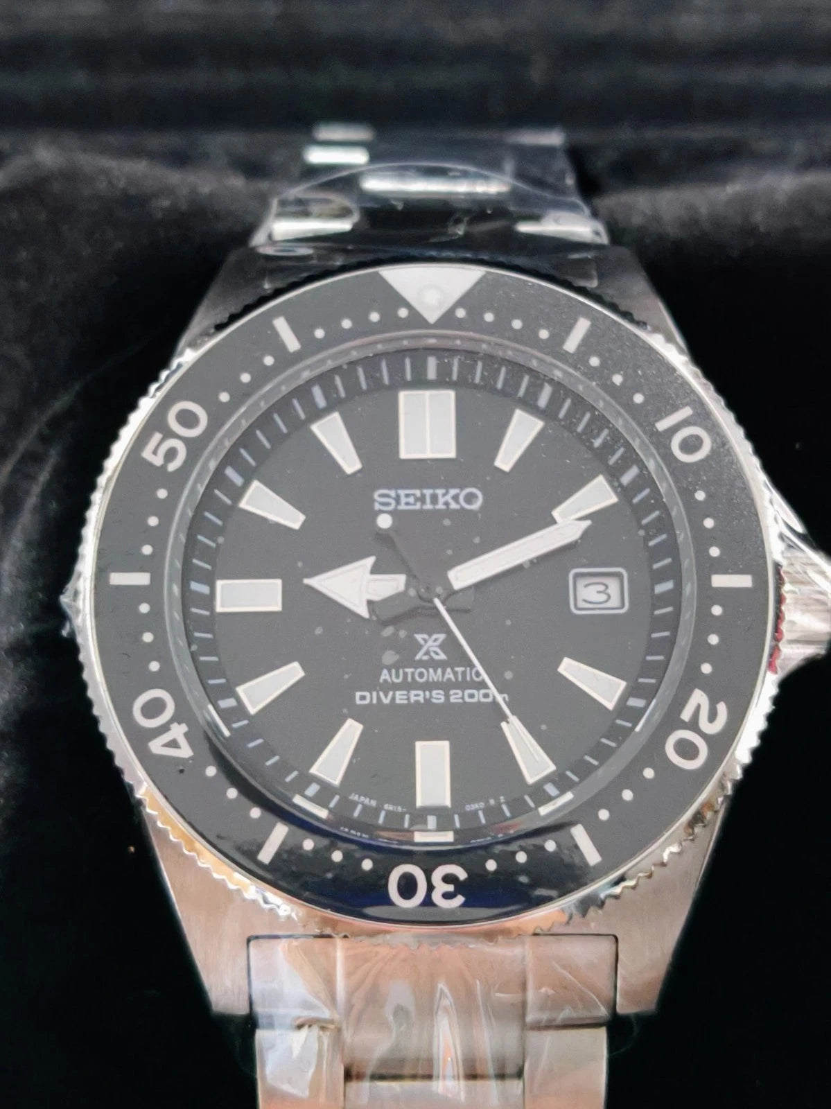 Seiko Prospex Black Men's Watch Caliber 6R15 Automatic Wristwatch - GPU Hub