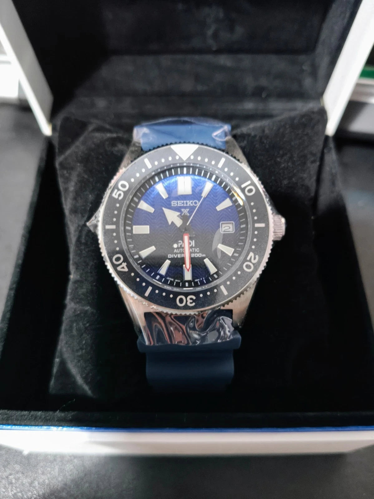 Seiko Prospex PADI Blue Men's Watch Caliber 6R15 Automatic Wristwatch - GPU Hub