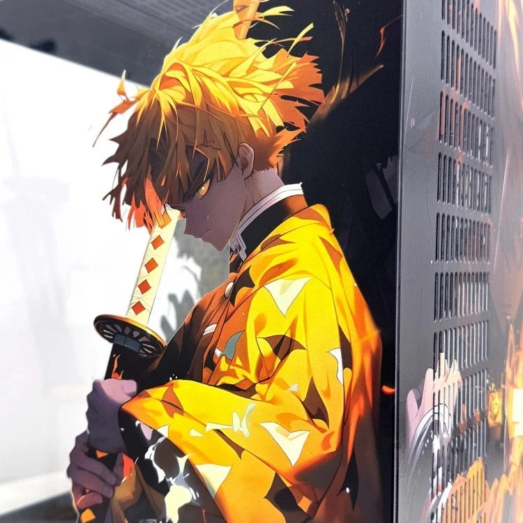 Gaming PC AMD Ryzen 7 7800X3D 32GB Demon Slayer Zenitsu Agatsuma Windows 11 Pro - GPU Hub