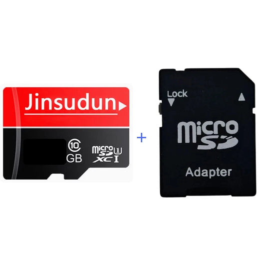 Jinsudun Micro SD Card 32GB 64GB 128GB Memory Card Class 10 SDHC SDXC Adapter - GPU Hub