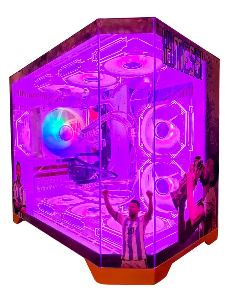 Gaming PC AMD Ryzen 7 7800X3D 32GB Lionel Messi Windows 11 Pro SSD - GPU Hub