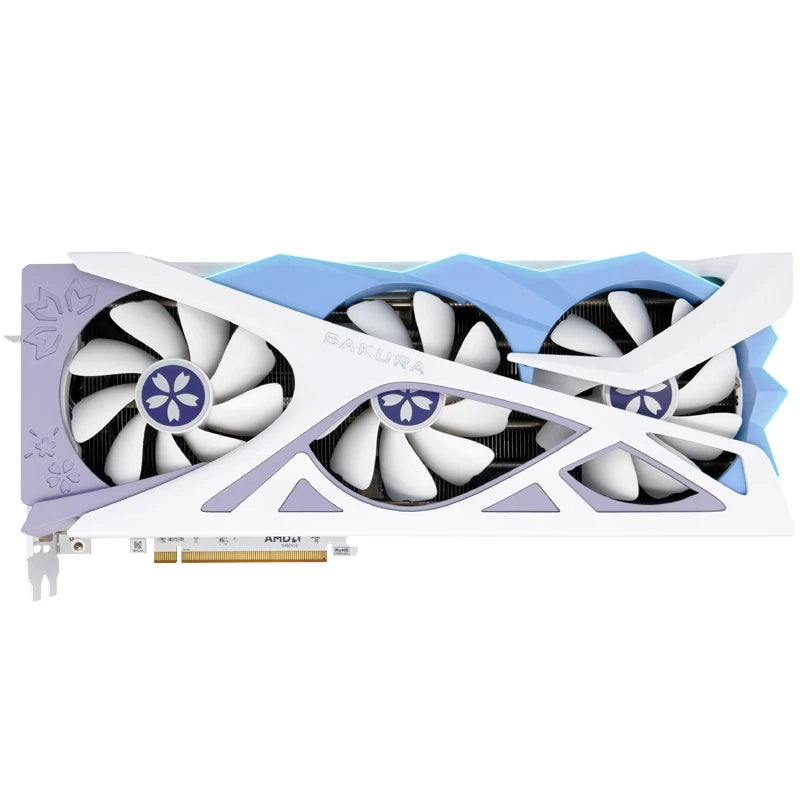 RX 6800 XT Graphics card 16GB AMD Radeon Gaming GPU Yeston Sakura Hitomi (Used) - GPU Hub