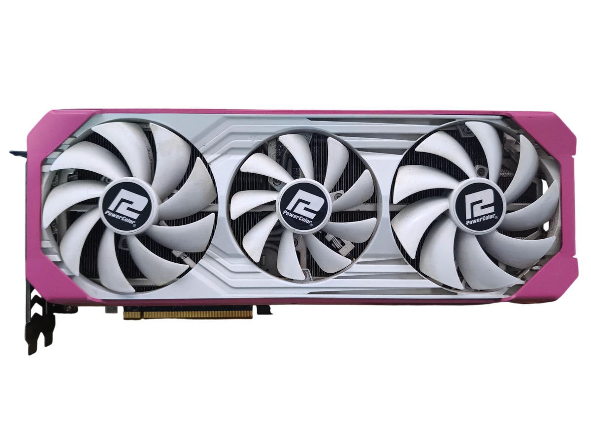 RX 6700 XT 12GB Graphics card AMD Radeon Ray tracing PowerColor Custom White (Used)