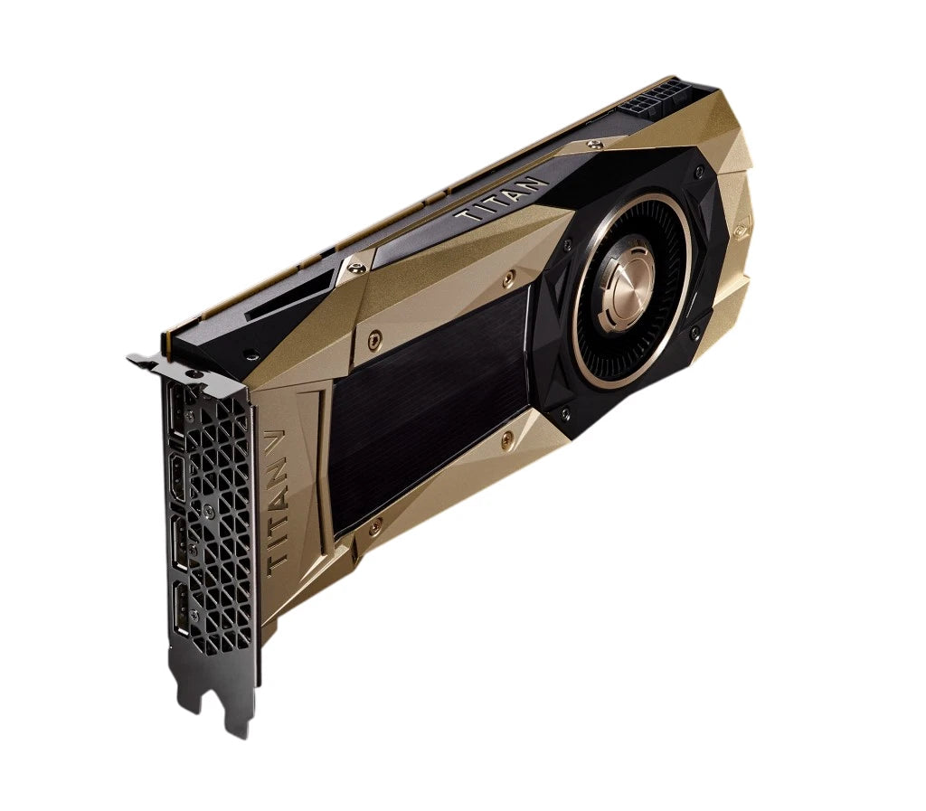 Nvidia TITAN V 12GB Graphics card Gaming Deep Learning Scientific Computing - GPU Hub