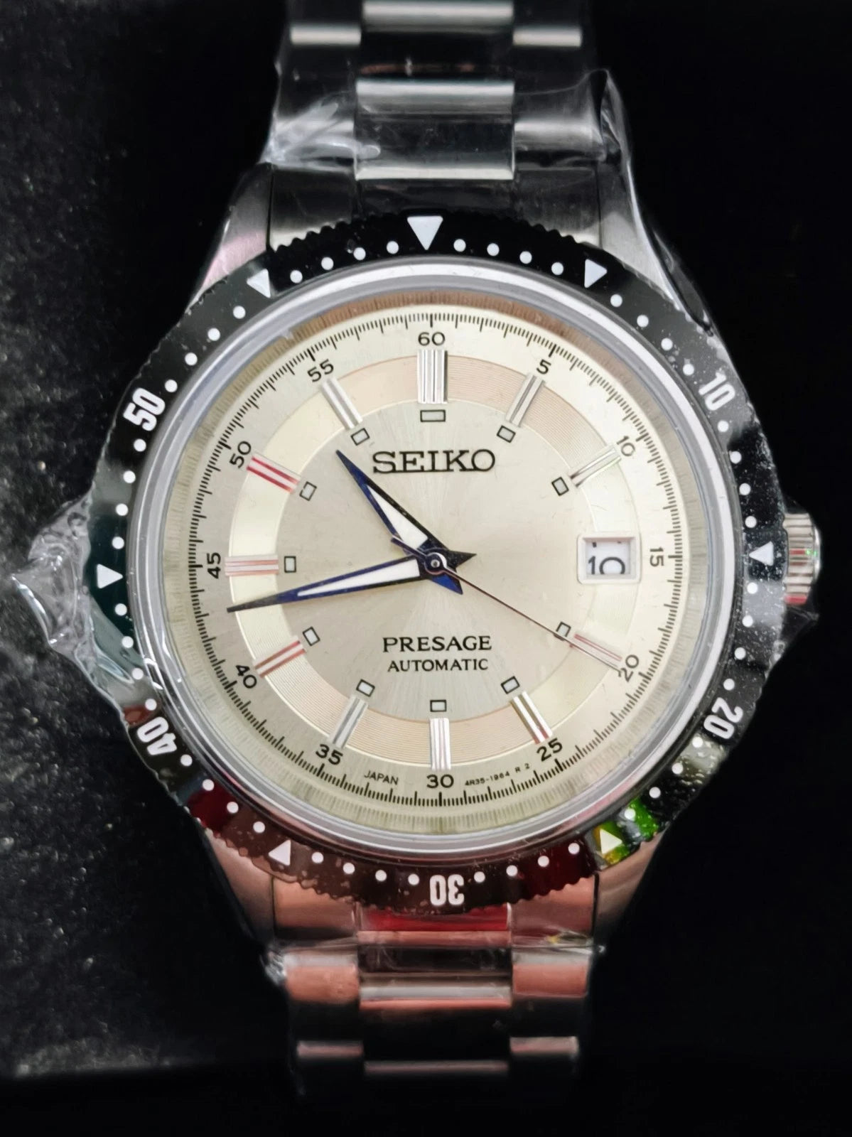 Seiko Presage Automatic Mens Watch Beige Wristwatch - GPU Hub