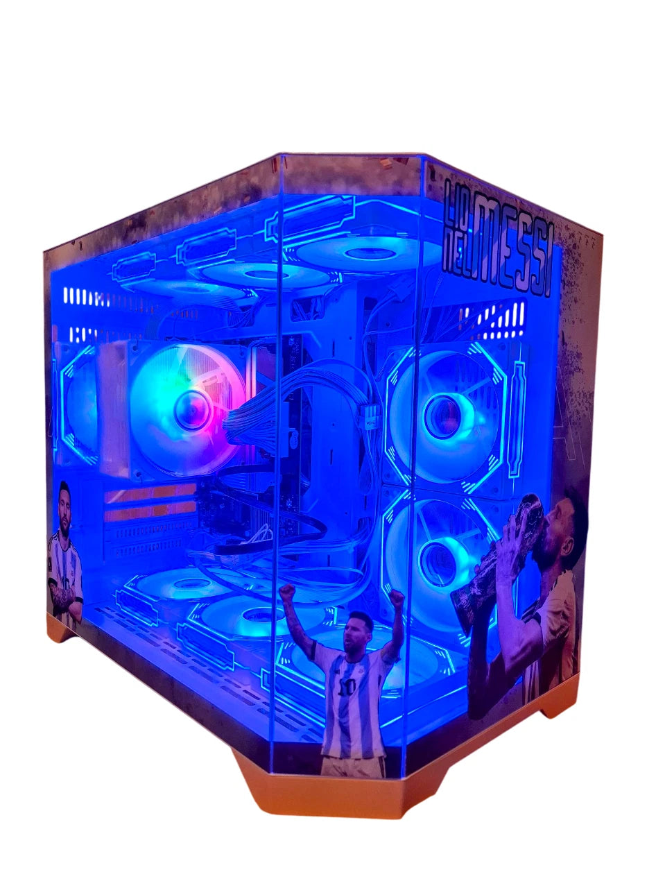 Gaming PC AMD Ryzen 7 7800X3D 32GB Lionel Messi Windows 11 Pro SSD - GPU Hub
