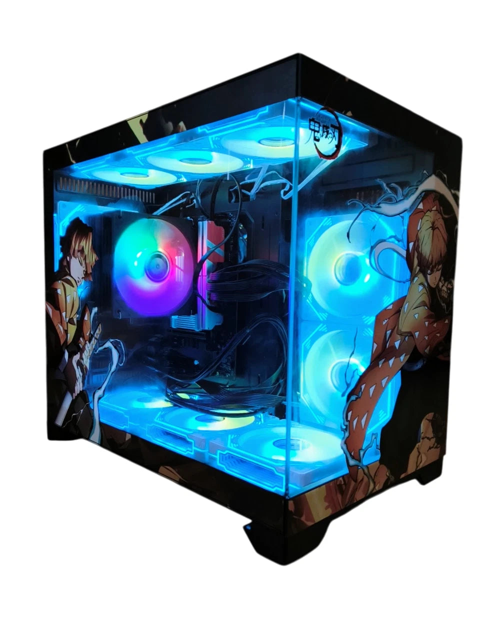 Gaming PC AMD Ryzen 7 7800X3D 32GB Demon Slayer Zenitsu Agatsuma Windows 11 Pro - GPU Hub