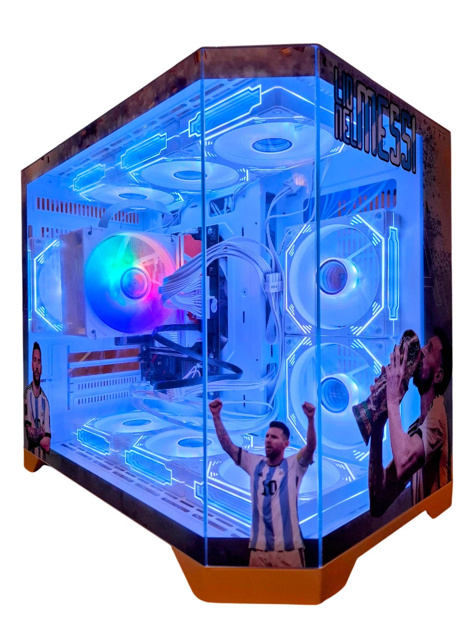 Gaming PC AMD Ryzen 7 7800X3D 32GB Lionel Messi Windows 11 Pro SSD - GPU Hub