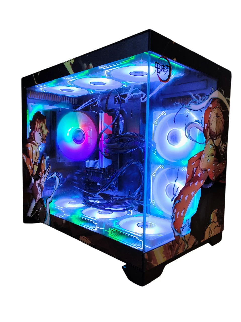 Gaming PC AMD Ryzen 7 7800X3D 32GB Demon Slayer Zenitsu Agatsuma Windows 11 Pro - GPU Hub