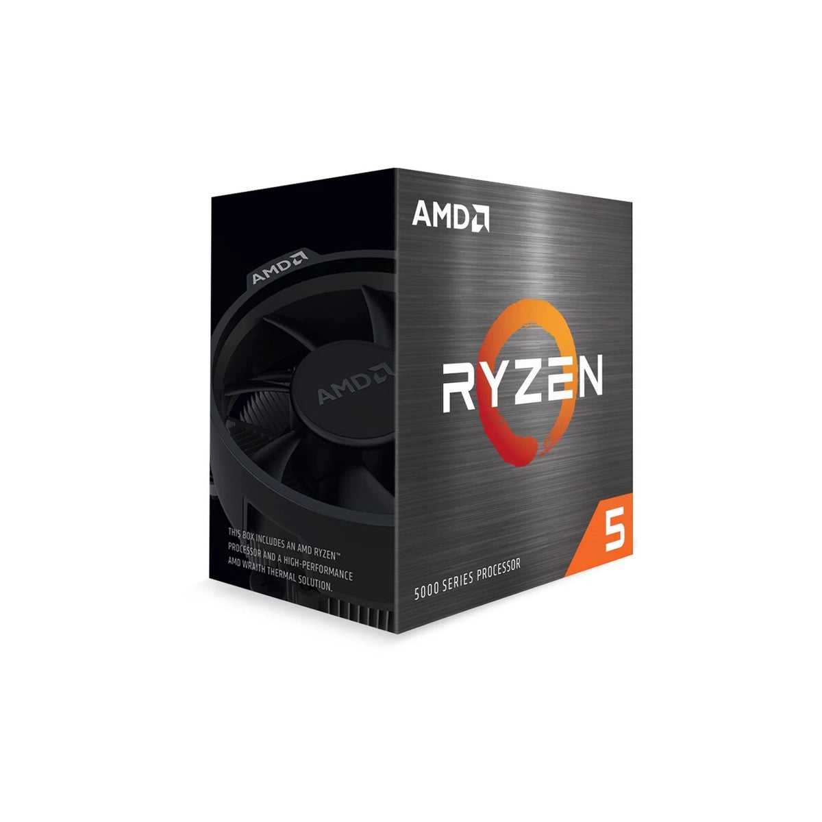 AMD Ryzen 5 5600 CPU AM4 Zen 3 Boxed AMD Wraith Stealth Cooler Included - GPU Hub