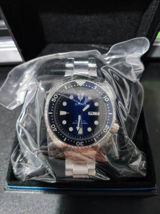 Seiko Prospex Deep Blue Men's Watch Caliber 4R36 Automatic Wristwatch - GPU Hub