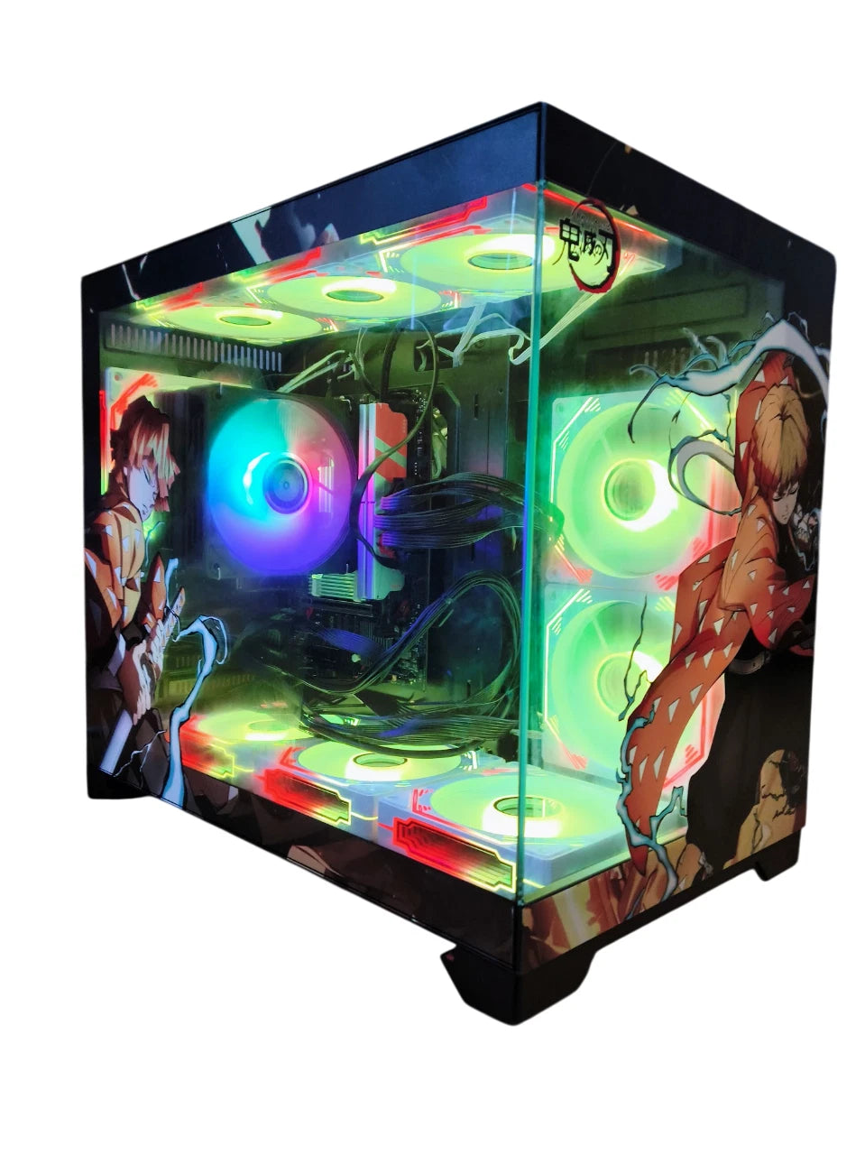 Gaming PC AMD Ryzen 7 7800X3D 32GB Demon Slayer Zenitsu Agatsuma Windows 11 Pro - GPU Hub