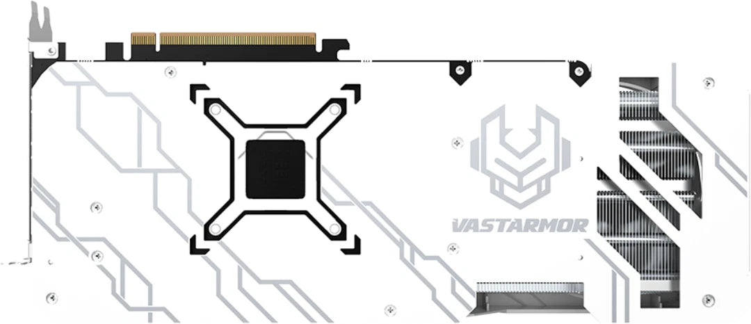 RX 7800 XT 16GB Graphics card AMD Radeon Gaming GPU VASTARMOR ALLOY WHITE (Used) - GPU Hub