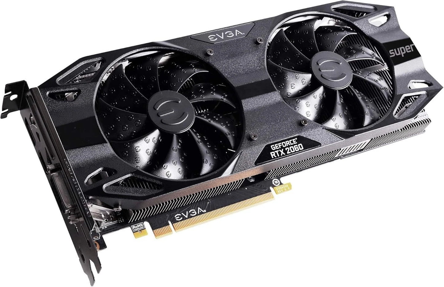 RTX 2060 Super Graphics card 8GB Nvidia GeForce Gaming GPU Ray tracing VR EVGA (Used)