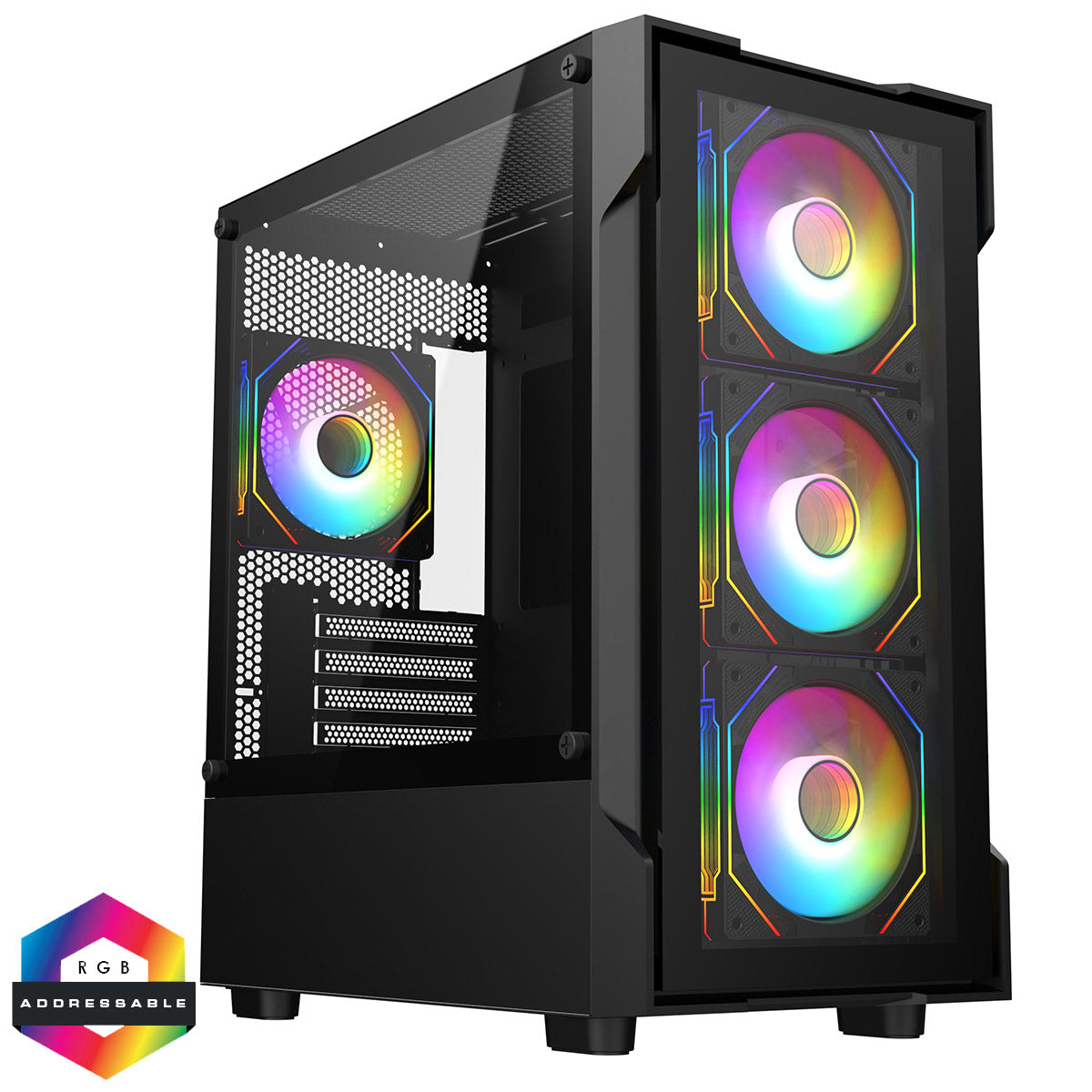Gaming PC RTX 5070 Ti AMD Ryzen 7 9800X3D 48GB DDR5 2TB SSD Win 11 Pro WiFi