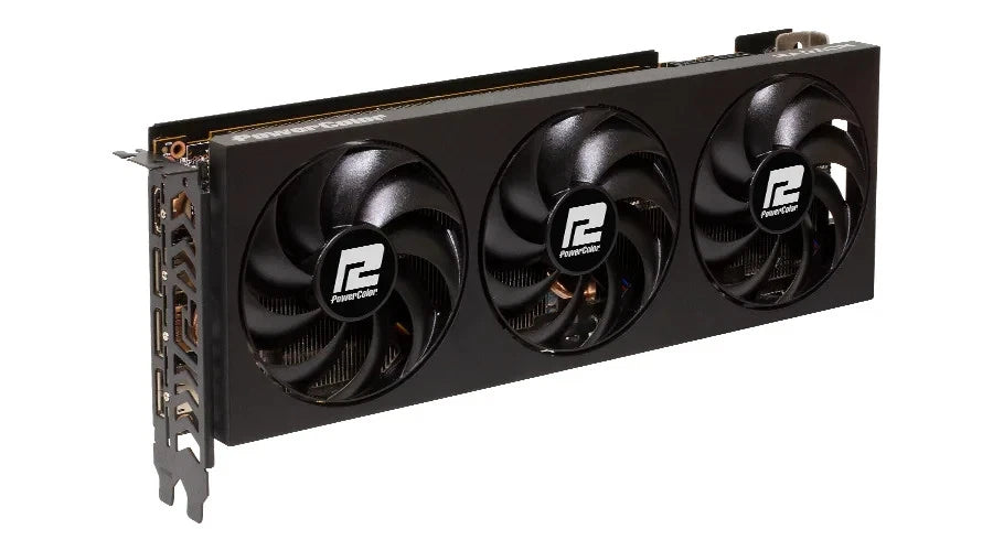 RX 7800 XT 16GB Graphics card AMD Radeon Gaming GPU PowerColor Fighter (Used) - GPU Hub