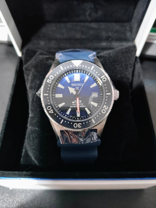 Seiko Prospex PADI Blue Men's Watch Caliber 6R15 Automatic Wristwatch - GPU Hub
