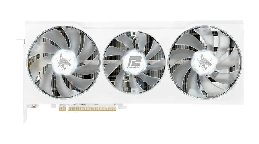 RX 6700 XT 12GB Graphics card AMD Radeon FSR PowerColor Hellhound Spectral White (Used)