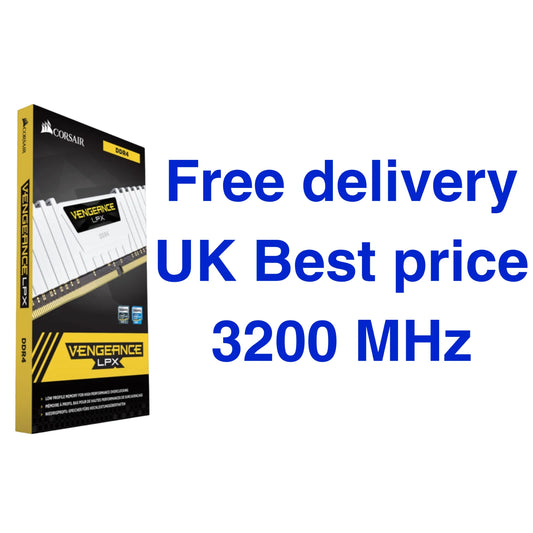 Corsair Vengeance LPX 32GB (2 x 16GB) DDR4 3200 MHz White Memory RAM