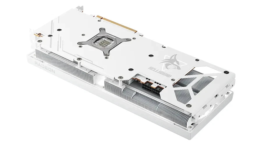 RX 7800 XT 16GB Graphics card AMD Radeon Gaming GPU PowerColor Spectral White (Used)
