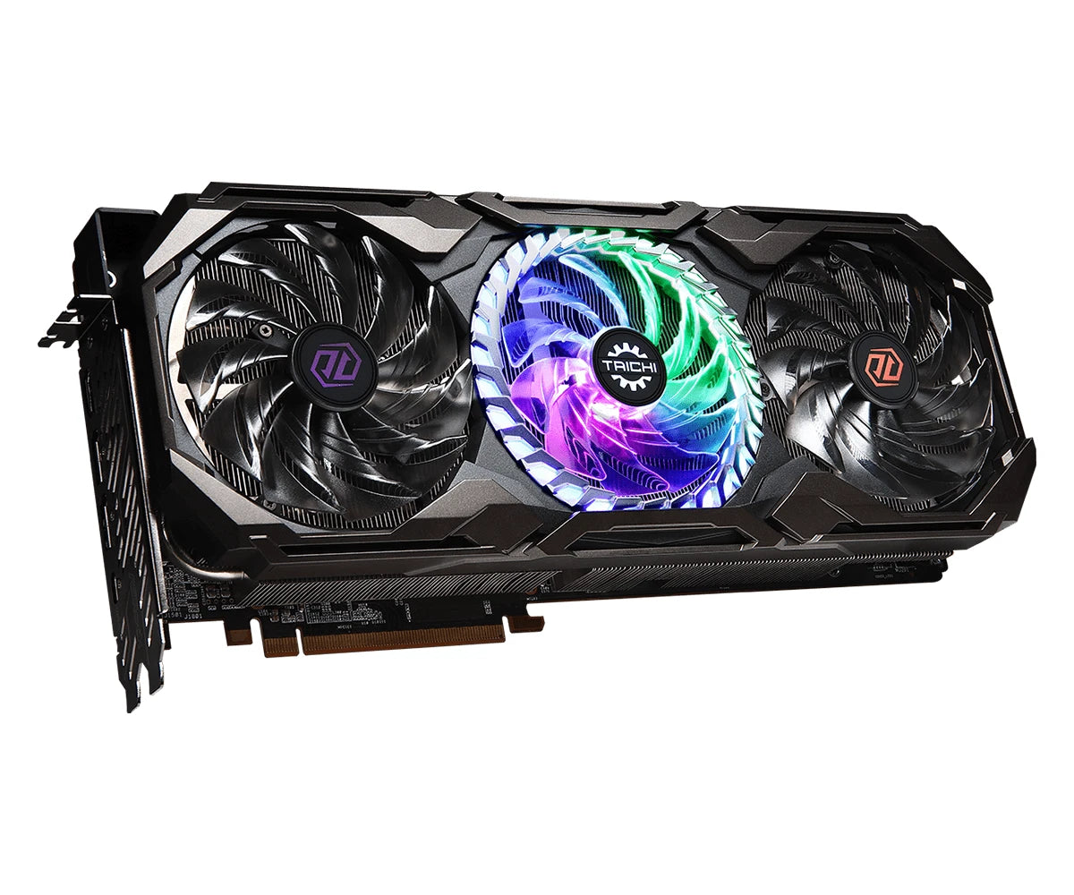 RX 6800 XT 16GB Graphics card AMD Radeon Gaming GPU ASRock Taichi X OC (Used) - GPU Hub