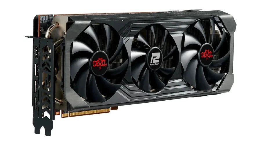 RX 6800 XT 16GB Graphics card AMD Radeon Gaming GPU PowerColor Red Devil (Used) - GPU Hub
