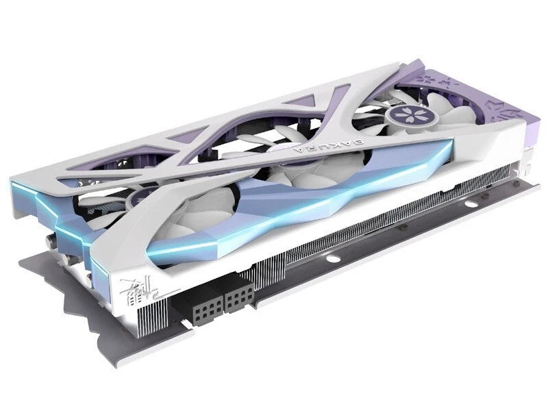 RX 6800 XT Graphics card 16GB AMD Radeon Gaming GPU Yeston Sakura Hitomi (Used) - GPU Hub