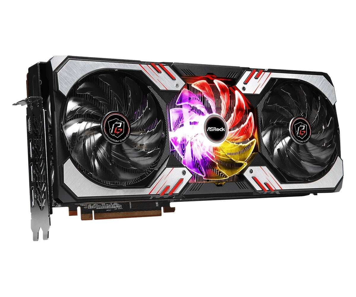 RX 6800 XT Graphics card 16GB AMD Radeon VR FSR ASRock Phantom Gaming D OC (Used) - GPU Hub