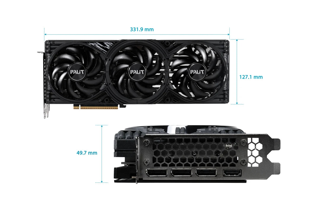 RTX 5070 Ti 16GB Graphics card Nvidia GeForce Ray tracing VR Palit GamingPro-S - GPU Hub