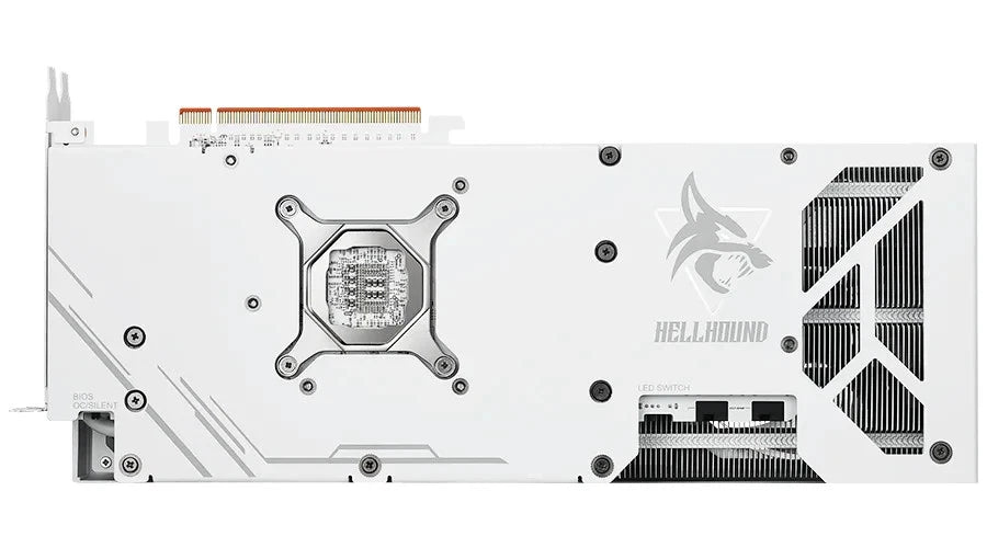 RX 7800 XT 16GB Graphics card AMD Radeon Gaming GPU PowerColor Spectral White (Used)