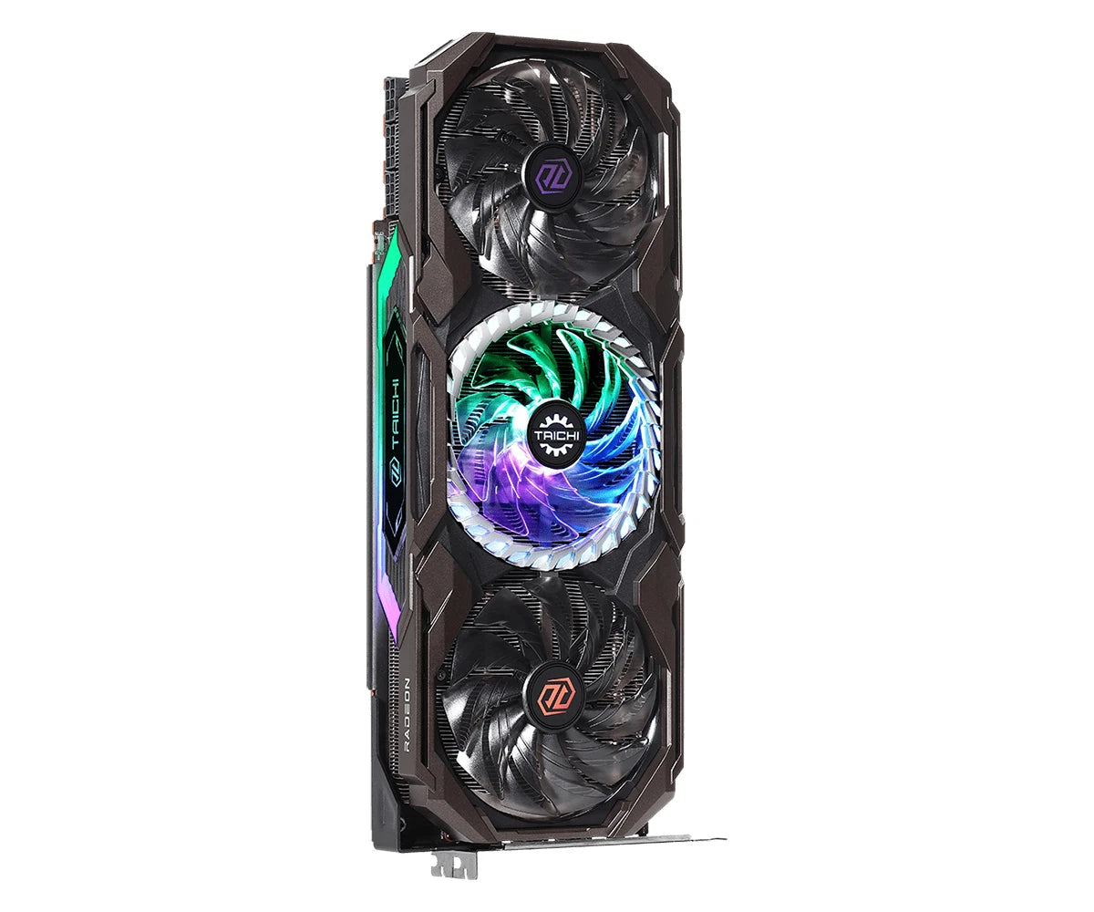 RX 6800 XT 16GB Graphics card AMD Radeon Gaming GPU ASRock Taichi X OC (Used) - GPU Hub