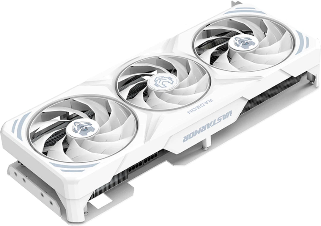 RX 7800 XT 16GB Graphics card AMD Radeon Gaming GPU VASTARMOR ALLOY WHITE (Used) - GPU Hub