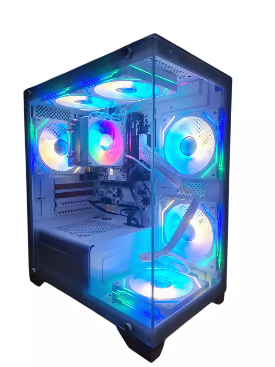 Gaming PC AMD Ryzen 5 5500 Windows 11 Pro SSD