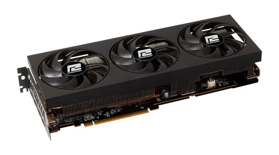 RX 7800 XT 16GB Graphics card AMD Radeon Gaming GPU PowerColor Fighter (Used) - GPU Hub