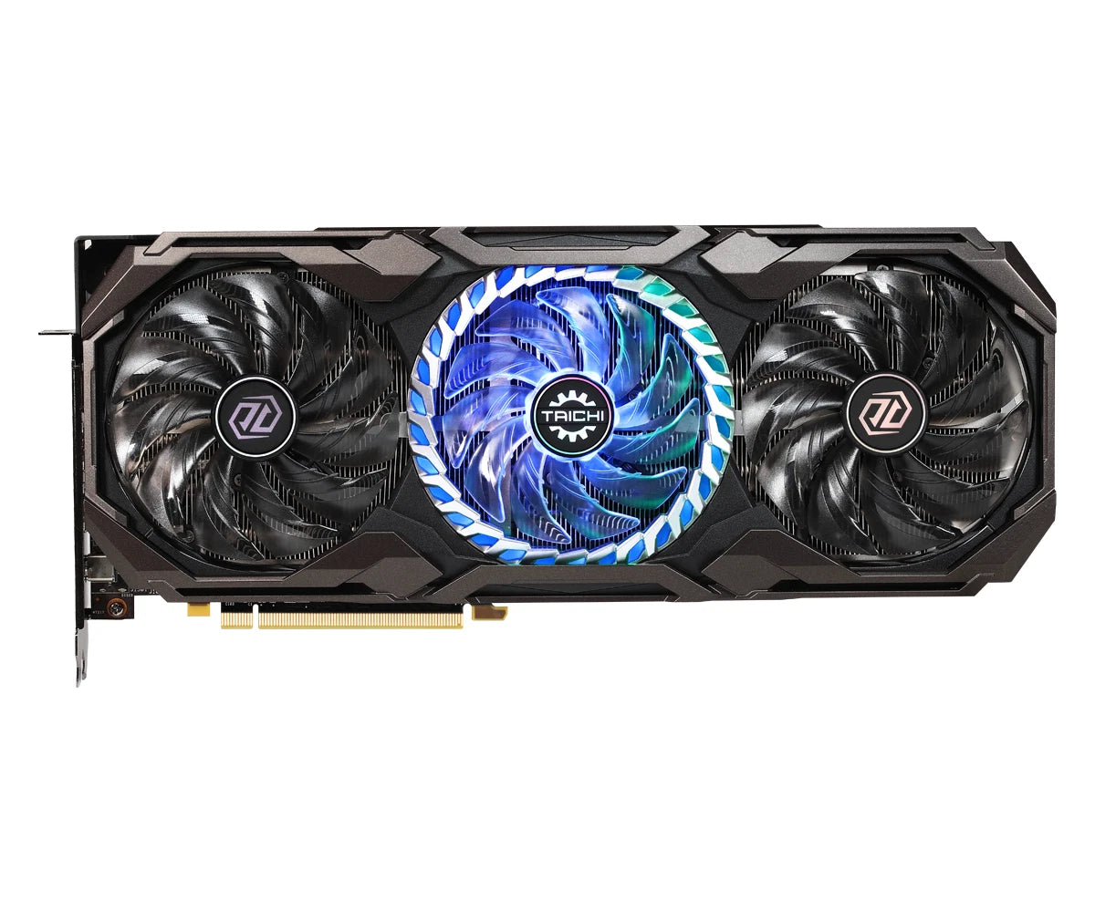 RX 6800 XT 16GB Graphics card AMD Radeon Gaming GPU ASRock Taichi X OC (Used) - GPU Hub