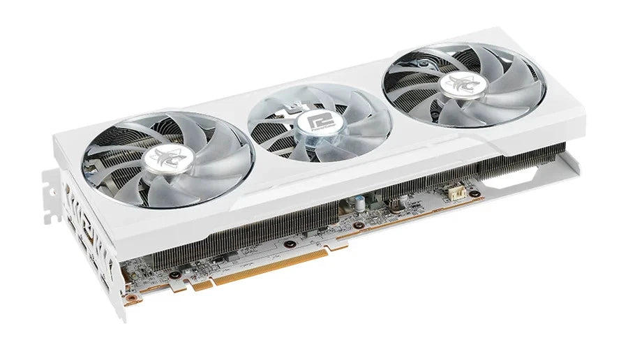 RX 6700 XT 12GB Graphics card AMD Radeon FSR PowerColor Hellhound Spectral White (Used)