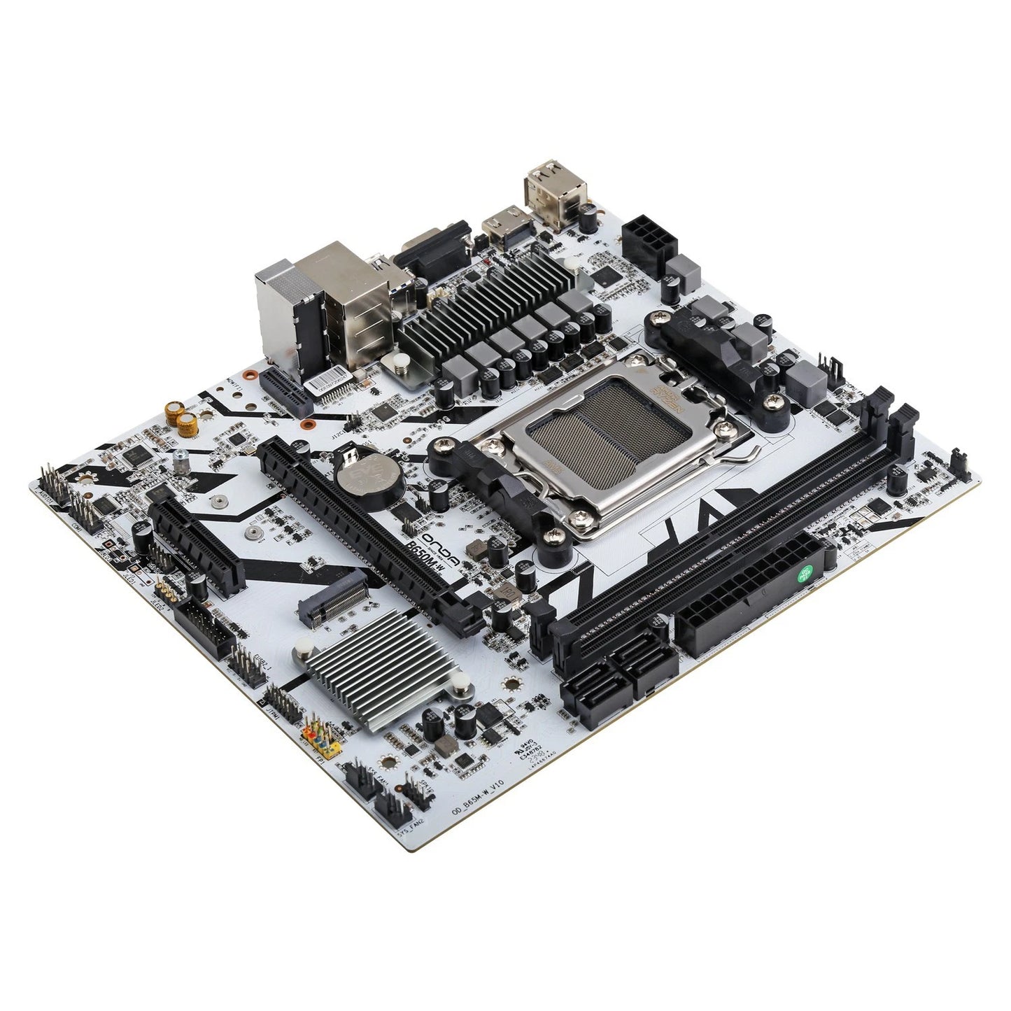 ONDA B650M-W Motherboard AMD Ryzen AM5 Socket DDR5 MATX RGB