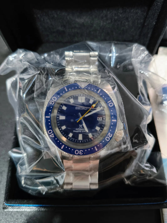 Seiko Prospex Blue Men's Watch Diver Turtle 6R35 Automatic - GPU Hub