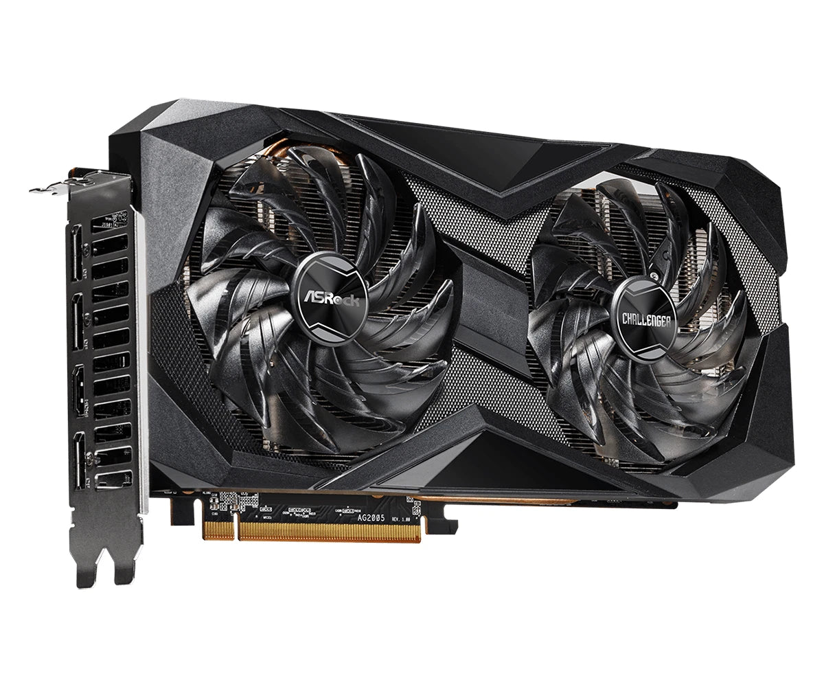 RX 6700 XT 12GB Graphics card AMD Radeon Ray tracing VR FSR ASRock Challenger D (Used) - GPU Hub